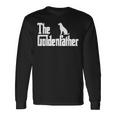 The Goldenfather ファニーゴールデンレトリバー お父さんシャツ メンズギフト 長袖Tシャツ ギフトのアイデア