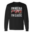 I'm Not Old I'm Classic レトロ フォード シェルビー コブラ マッスルカー 長袖Tシャツ ギフトのアイデア