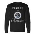 I'm Not Old I'm Classic 面白いヴィンテージ時計 メンズグラフィック 長袖tシャツ 長袖Tシャツ ギフトのアイデア