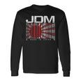 Jdm Barcode Made In Japan モータースポーツ メンズ シャツ 長袖Tシャツ ギフトのアイデア