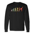 Karaté Évolution Rétro Cadeau Pour Karatéka T-shirt à manches longues Idées cadeaux