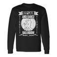 Keep Calm And Dance 面白い社交ダンスa 社交ダンサー 長袖Tシャツ ギフトのアイデア