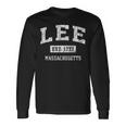 Lee Massachusetts Ma ビンテージ スポーツ 確立されたデザイン 長袖tシャツ 長袖Tシャツ ギフトのアイデア