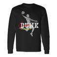 The Legend Basketballlam Dunk For The Basketball Lovers 長袖Tシャツ ギフトのアイデア