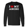 I Love My Abebe アイ・ラブ・マイ・アベベ 長袖tシャツ 長袖Tシャツ ギフトのアイデア