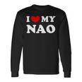 I Love My Nao アイ・ラブ・マイ・ナオ 長袖Tシャツ ギフトのアイデア