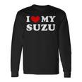 I Love Myuzu すずちゃん大好き 長袖Tシャツ ギフトのアイデア