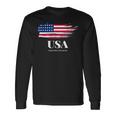 I Love Usa Cool Unitedtates Of America FlagUsa 長袖Tシャツ ギフトのアイデア