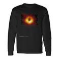 M87 射手座 ブラックホール ファーストフォトtシャツ 長袖Tシャツ ギフトのアイデア