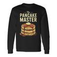 The Pancake Master シャツ 大人 キッズ メンズ レディース パンケーキ好き 長袖Tシャツ ギフトのアイデア
