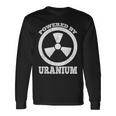 Powered By Uranium 原子力エンジニア 長袖Tシャツ ギフトのアイデア