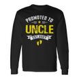 メンズ Promoted To Uncle Est 2027Oon To Be Dad 長袖Tシャツ ギフトのアイデア
