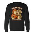 Punch Japanese Monkey Friendship Orangutan Punchkin Punch 長袖Tシャツ ギフトのアイデア