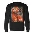 Punch The Monkey Meme X Ape Cute Punch Monkey Baby Meme 長袖Tシャツ ギフトのアイデア