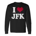 Retrointage I Heart Jfk John F Kennedy 長袖Tシャツ ギフトのアイデア