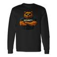 Security Buff Bear バウンサーデザイン 長袖Tシャツ ギフトのアイデア