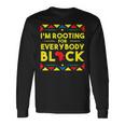 History I'm Rooting For Everybody ブラック アフリカ 長袖Tシャツ ギフトのアイデア