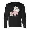 ねこぺん日和 桜 長袖Tシャツ ギフトのアイデア