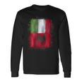 アルバニアのイタリアの愛-アルバニアとイタリア 長袖tシャツ 長袖Tシャツ ギフトのアイデア