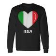 イタリア国旗シャツ 長袖Tシャツ ギフトのアイデア