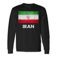 イラン国旗tシャツ 長袖Tシャツ ギフトのアイデア