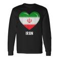 イラン国旗シャツ 長袖Tシャツ ギフトのアイデア