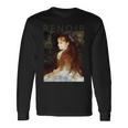 オーギュストルノワール-マドモアゼルダンヴェルの肖像 長袖tシャツ 長袖Tシャツ ギフトのアイデア