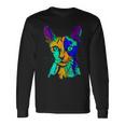 カラフルキャット 長袖Tシャツ ギフトのアイデア