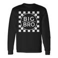 キッズ Big Brother シャツ 男の子 幼児 Big Bro アナウンスメント チェック 長袖Tシャツ ギフトのアイデア