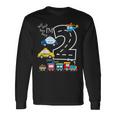 キッズトラック 電車 2歳の誕生日パーティー 幼児 2歳 誕生日 長袖Tシャツ ギフトのアイデア
