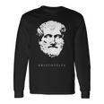 ギリシャ古代アリストテレス哲学 Aristotle Philosophy Greek Philosopher 長袖Tシャツ ギフトのアイデア