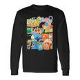 クレヨンしんちゃん アメコミ風のしんちゃん パーティタイム 長袖Tシャツ ギフトのアイデア
