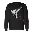 テコンドー・Tkd・テコンドーチャンプ 長袖Tシャツ ギフトのアイデア