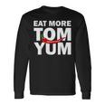トムヤムクン スパイシーなタイ料理をもっと食べる 唐辛子 タイ 東南アジア プーケット ギフト バンコク お土産 長袖Tシャツ ギフトのアイデア