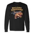 ヌクレアーロ ディノサウロ ウイルス イタリアン ブレイン ミーム 長袖Tシャツ ギフトのアイデア