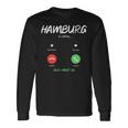 ハンブルクが呼んでいて、私はドイツ旅行に行かなければならない 長袖tシャツ 長袖Tシャツ ギフトのアイデア