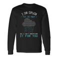 バイナリコーディング I Can Explain It コンピューターコーディングプログラマー 長袖Tシャツ ギフトのアイデア