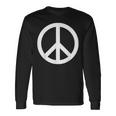 ピースサイン ピースサイン ピースサイン Peace 長袖Tシャツ ギフトのアイデア