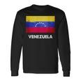 ベネズエラ国旗tシャツ 長袖Tシャツ ギフトのアイデア