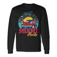マイアミビーチtシャツ、マイアミ半袖グラフィックデザイン。 長袖Tシャツ ギフトのアイデア