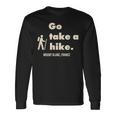 モンブランフランスgo Take A Hike レトロ 長袖Tシャツ ギフトのアイデア