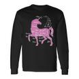 ユニコーン 解剖学 面白い ユニコーンの解剖学 長袖Tシャツ ギフトのアイデア