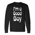 ヴィンテージ レトロ 60年代 I'm A Good Boy 長袖Tシャツ ギフトのアイデア
