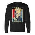 ヴィンテージ・ノトーリアス Rbg-ルース・ベイダー・ギンズバーグ・コート 長袖Tシャツ ギフトのアイデア