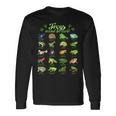 世界のカエル カエル 長袖Tシャツ ギフトのアイデア