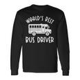 世界最高のバス運転手 長袖Tシャツ ギフトのアイデア