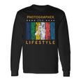 写真家 It's A Lifestyle おもしろtシャツ 写真好きのギフト 長袖Tシャツ ギフトのアイデア