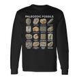 古生代化石チャート古生物学科学愛好家 長袖Tシャツ ギフトのアイデア