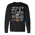待って、Iee Rocks Rockhound Geology Rock Collection 長袖Tシャツ ギフトのアイデア