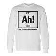 Ah The Element Ofurprise Periodic Table 長袖Tシャツ ギフトのアイデア